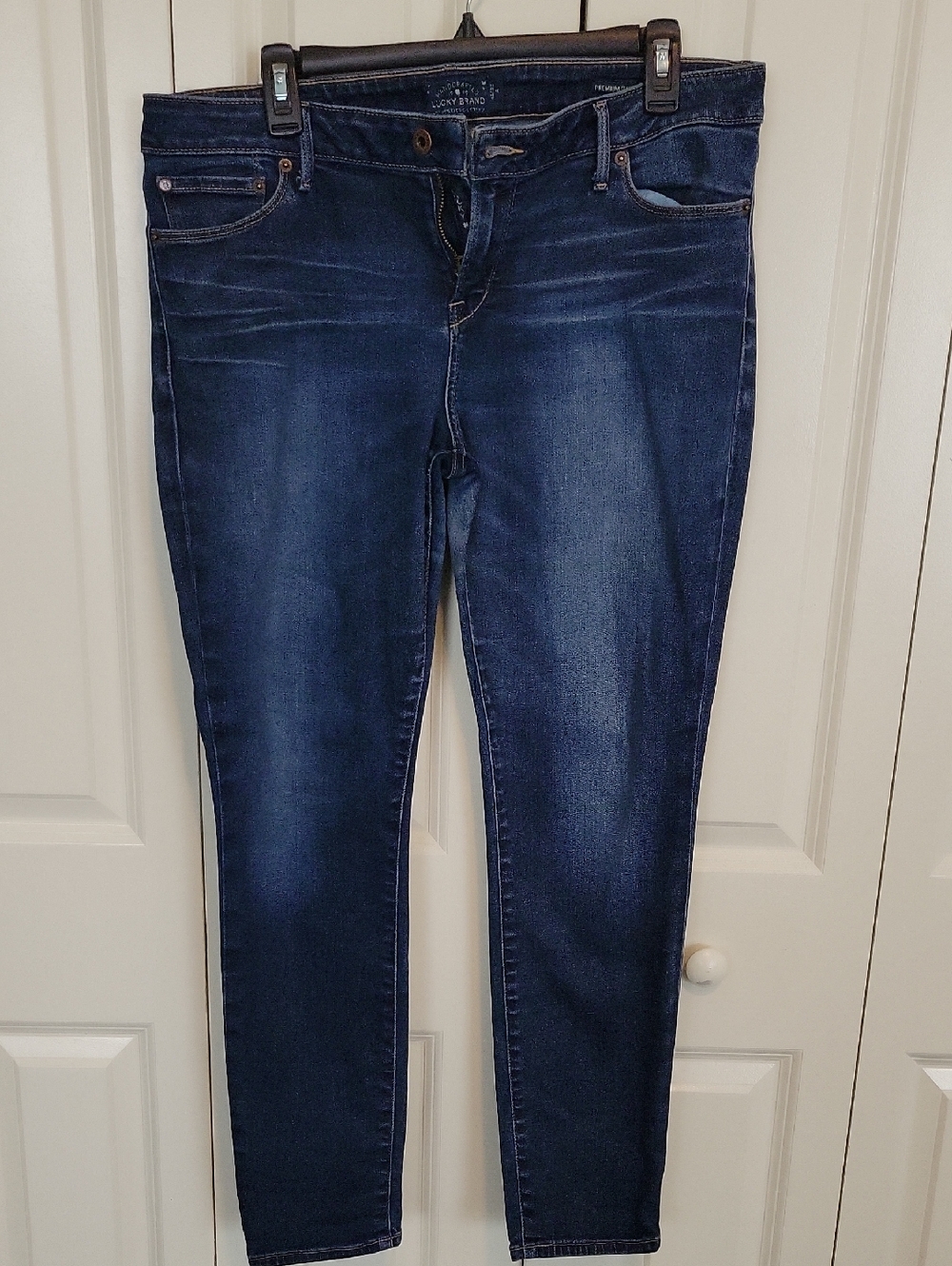 Lucky Brand Lolita Dark Blue Skinny Jeans